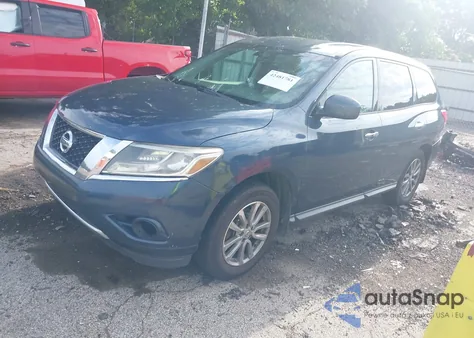 2014 Nissan Pathfinder S z USA, uszkodzony, nr VIN 5N1AR2MM0EC718328